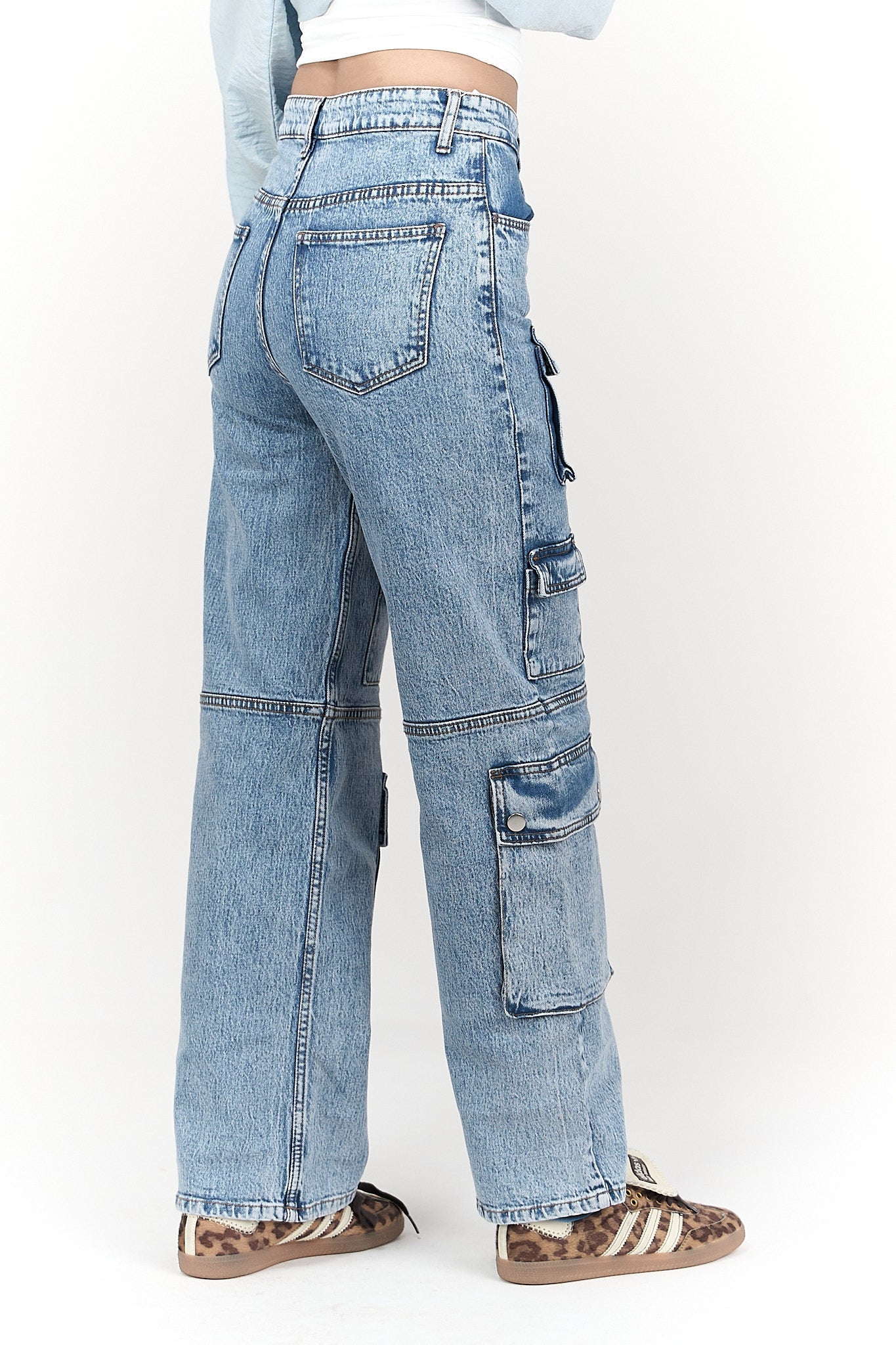 Jeans with Multiple Pockets