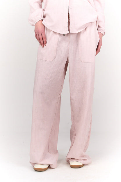 Self Pattern Tencel Pants