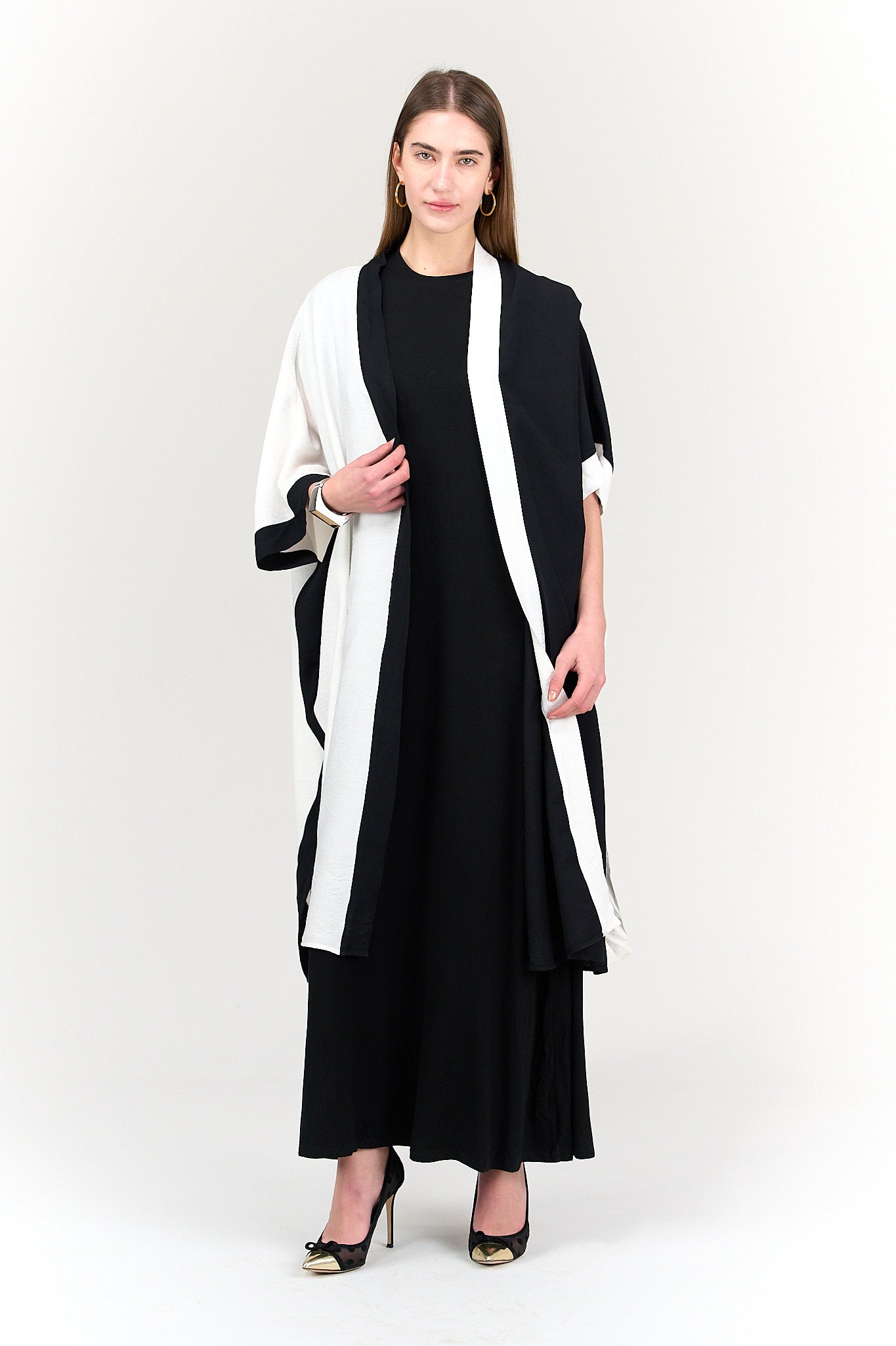 Dual Tone Flowy Kimono