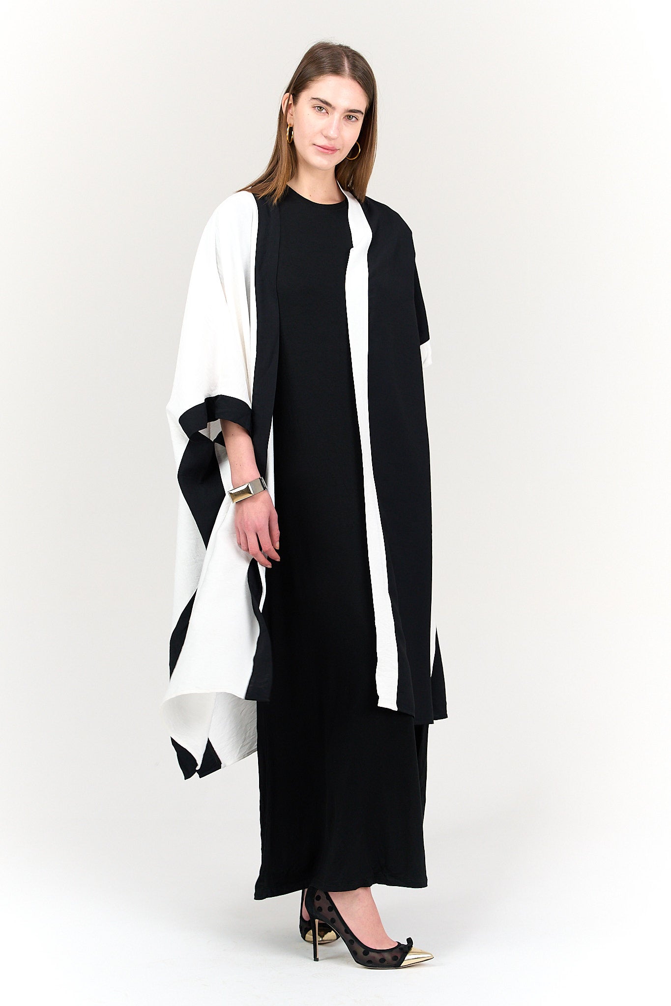 Dual Tone Flowy Kimono