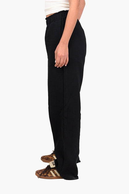 Relaxed Tencel Wide-Leg Pants