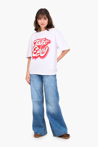 Take It Easy Printed T-Shirt