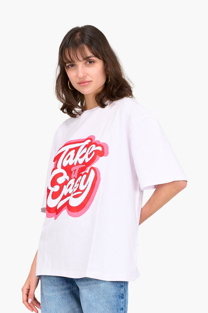 Take It Easy Printed T-Shirt