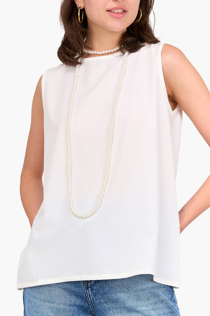 Tencel Sleeveless Blouse