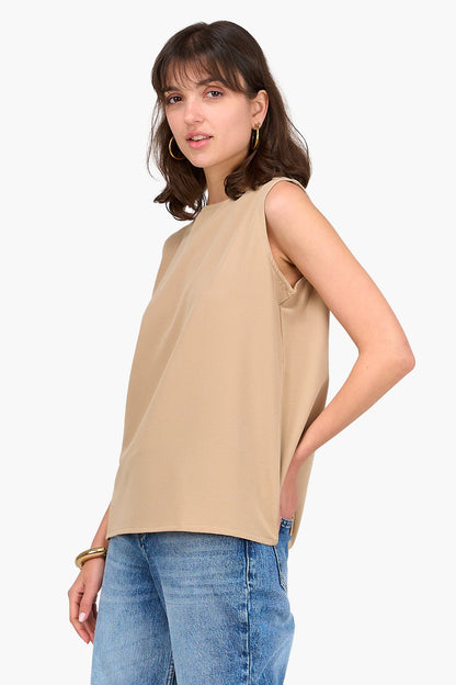 Tencel Sleeveless Blouse