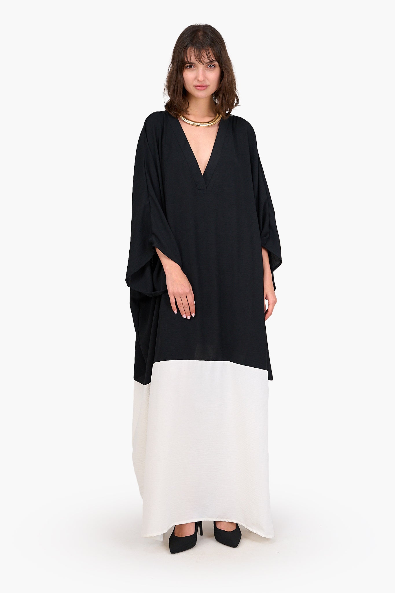 Dual-Tone Tencel Abaya