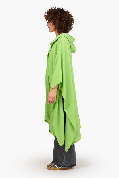 Hooded Asymmetrical Kimono