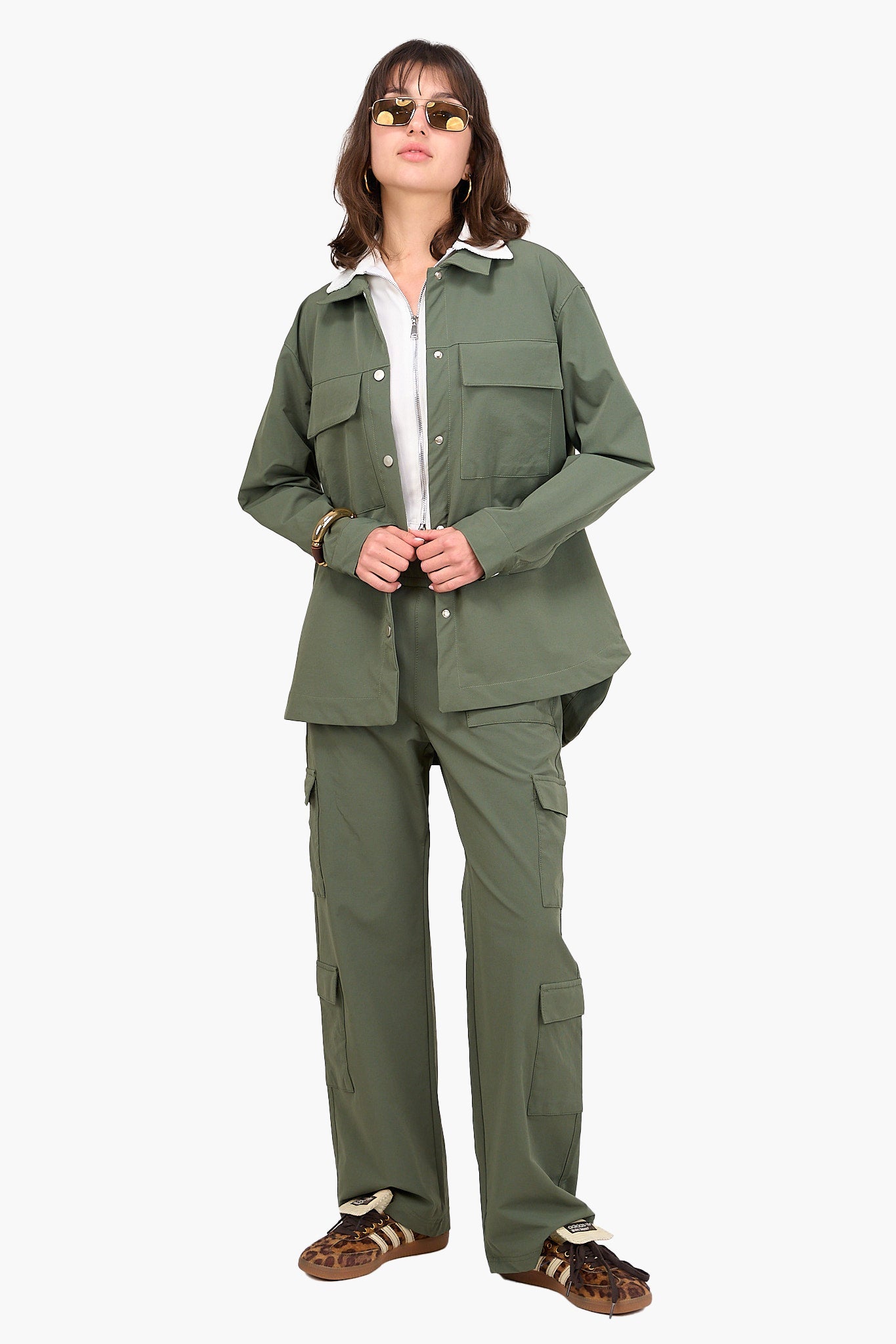 Waterproof Oversized Lounge Shirt