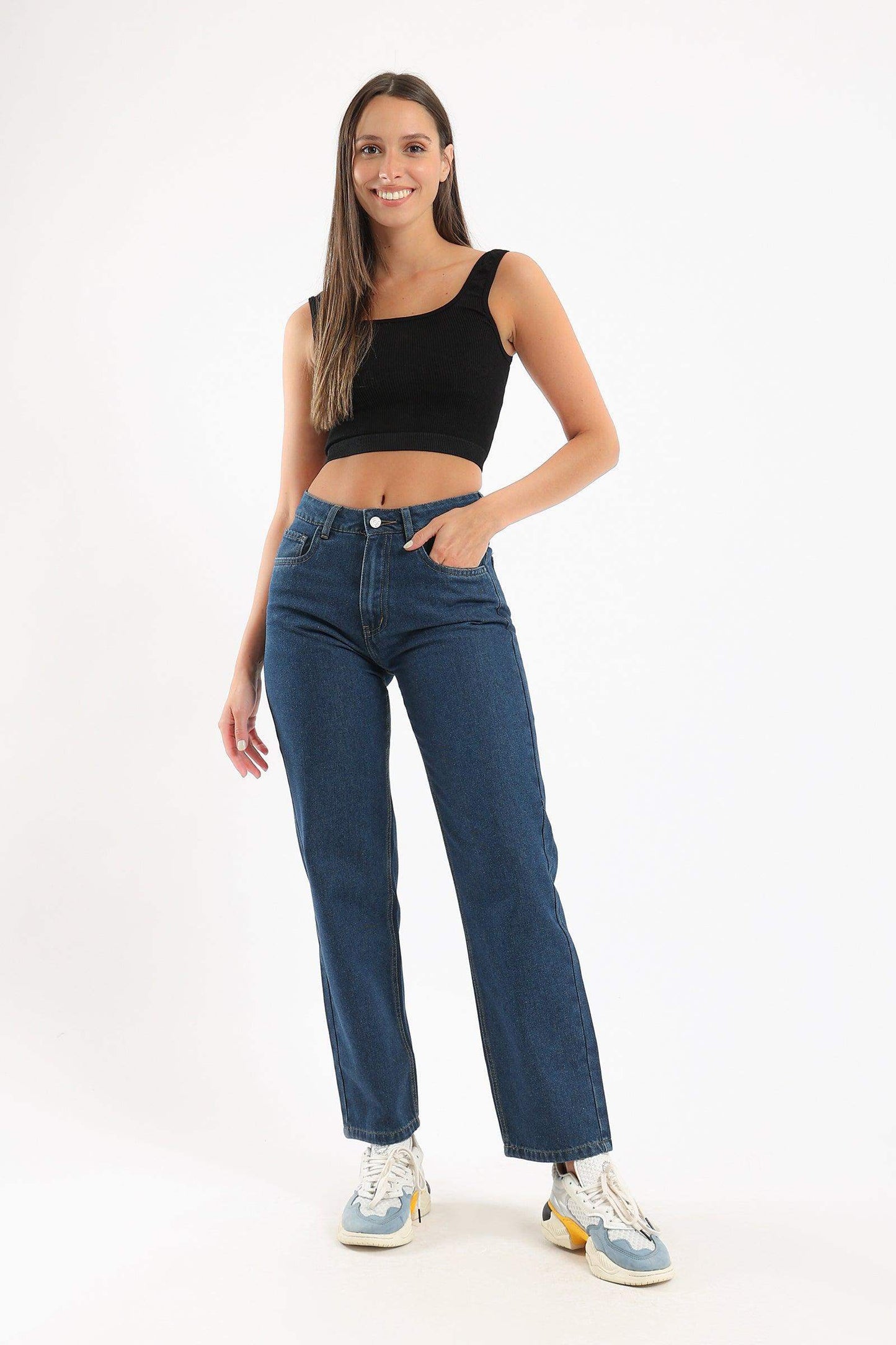 Carina Wide Strap Crop Top