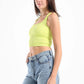 Carina Wide Strap Crop Top