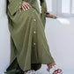 Mrgd Linen Long Shirt-Dress