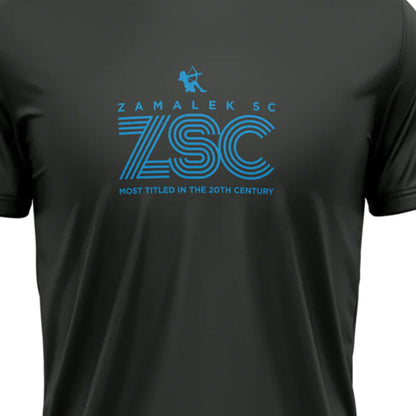 Dark Gray Zamalek Leisure T-Shirt