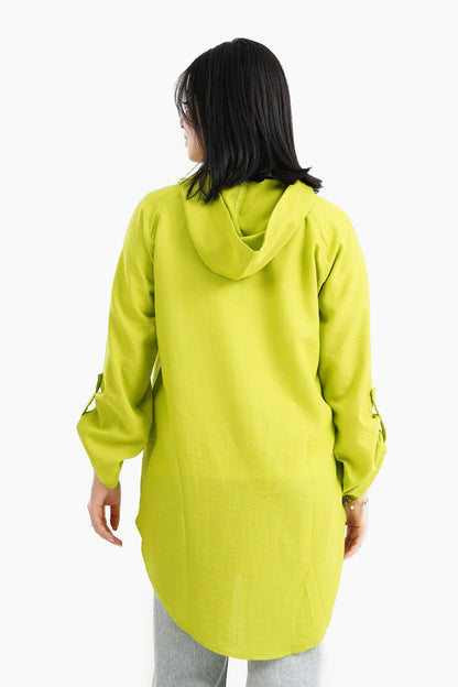 سترة خفيفة بسحاب للإغلاق