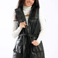 Carina Zipper Closure Vest Jacket