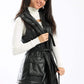 Carina Zipper Closure Vest Jacket